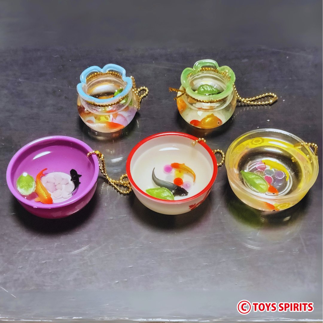 🎐「日本の風情！金魚鉢マスコット〜伍」 この季節に大人気「金魚鉢