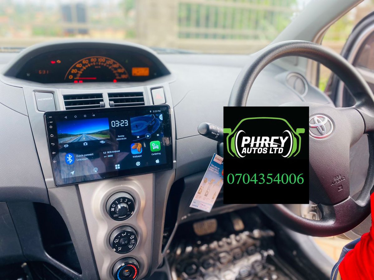 Let's upgrade your car dashboard with the latest tech. We’ve got Android car radios for all cars, complete with Bluetooth, navigation, and touchscreen and all other features. 

Pass by Shop GA-12, Original Kiseka Spare Centre or reach us on 0704354006 to get yours installed TODAY
