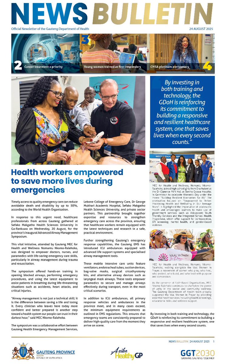 Bulletin||Health workers empowered to save more lives during emergencies