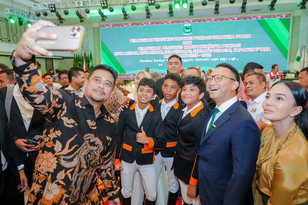 Selamat kepada seluruh Pengurus Provinsi Persatuan Olahraga Berkuda Seluruh Indonesia (Pordasi) Sumatera Utara dan Pengurus Cabang Pordasi Kabupaten/Kota se Sumut masa bakti 2025-2029 yang sudah dilantik.

Terimakasih kepada Ketua Umum Pengurus Pusat Pordasi, Bapak Aryo