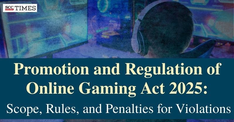 scconline_'s tweet photo. Promotion and Regulation of Online Gaming Act 2025: Scope, Rules, and Penalties for Violations
#AuthorityonOnlineGaming #CyberLaw #DigitalRegulation #DigitalSafety #ESports #GamingAct2025 #GamingPolicy #NationalSportsGovernanceAct #OnlineGaming #OnlineMoneyGames #UserProtection