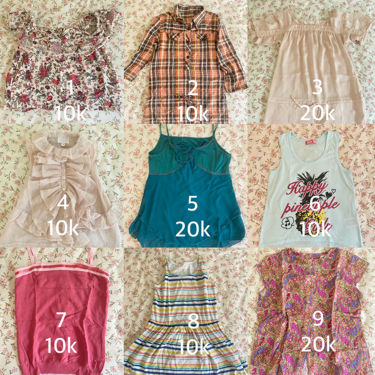 senorscratchyy's tweet photo. WTS clearance sale 10-20k only 💗 

🍊 bisa oren 
❌ no cod, no retur
📍 bekasi 
💌 details dm 

notes : ada beberapa baju yang ada noda samar, kindly ask yah 💗 https://t.co/4YXf2hpkwN