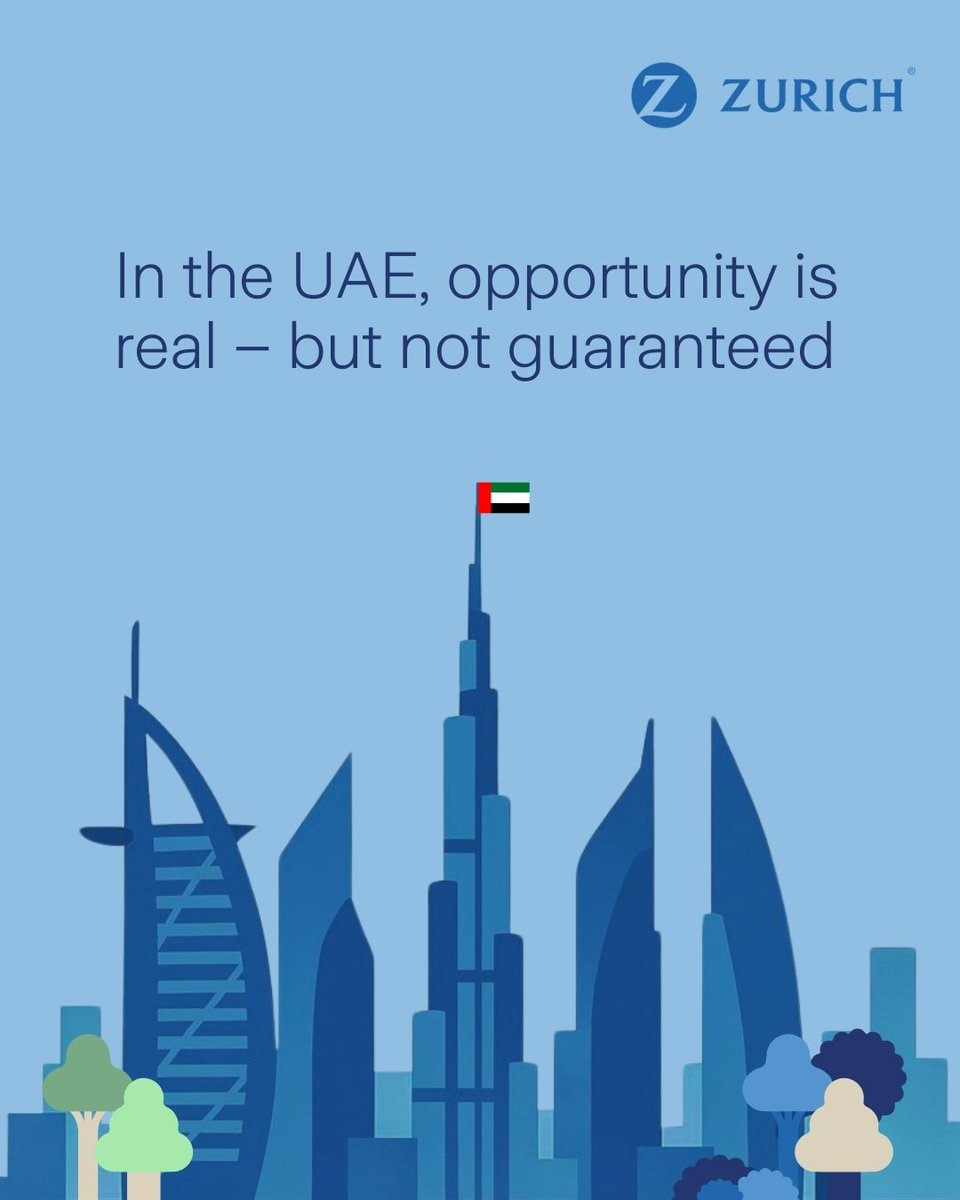 Tax-free income, global access, top-tier healthcare, and government that wants you to stay – not everyone gets that. But if you don’t act, someone else will. 
 
Put your retirement plan in place today. Talk to a financial advisor. zurich.ae/get-advice 🔗
