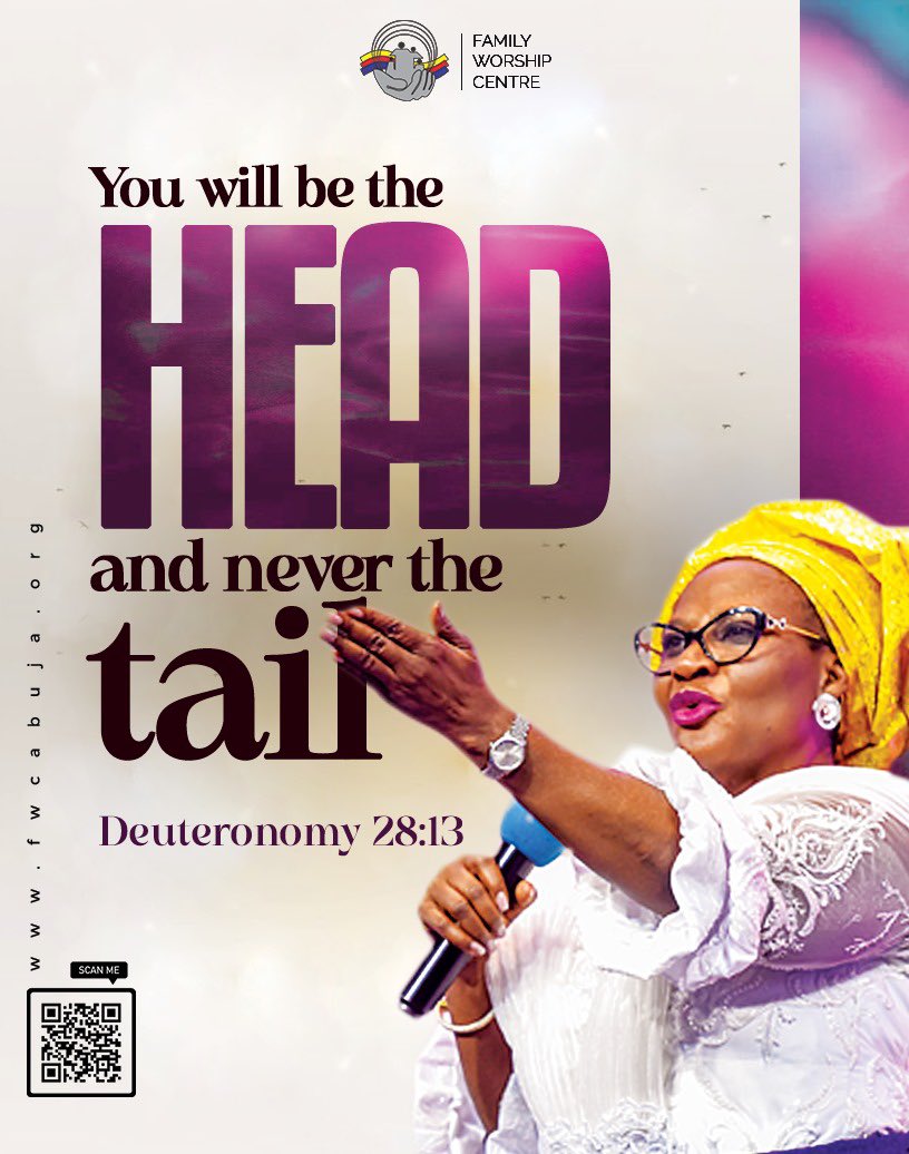 Welcome to a new week!

I pray you won’t be overwhelmed, you will overcome. You’ll excel, dominate, and be the head in all you do.

Have a blessed week ahead!