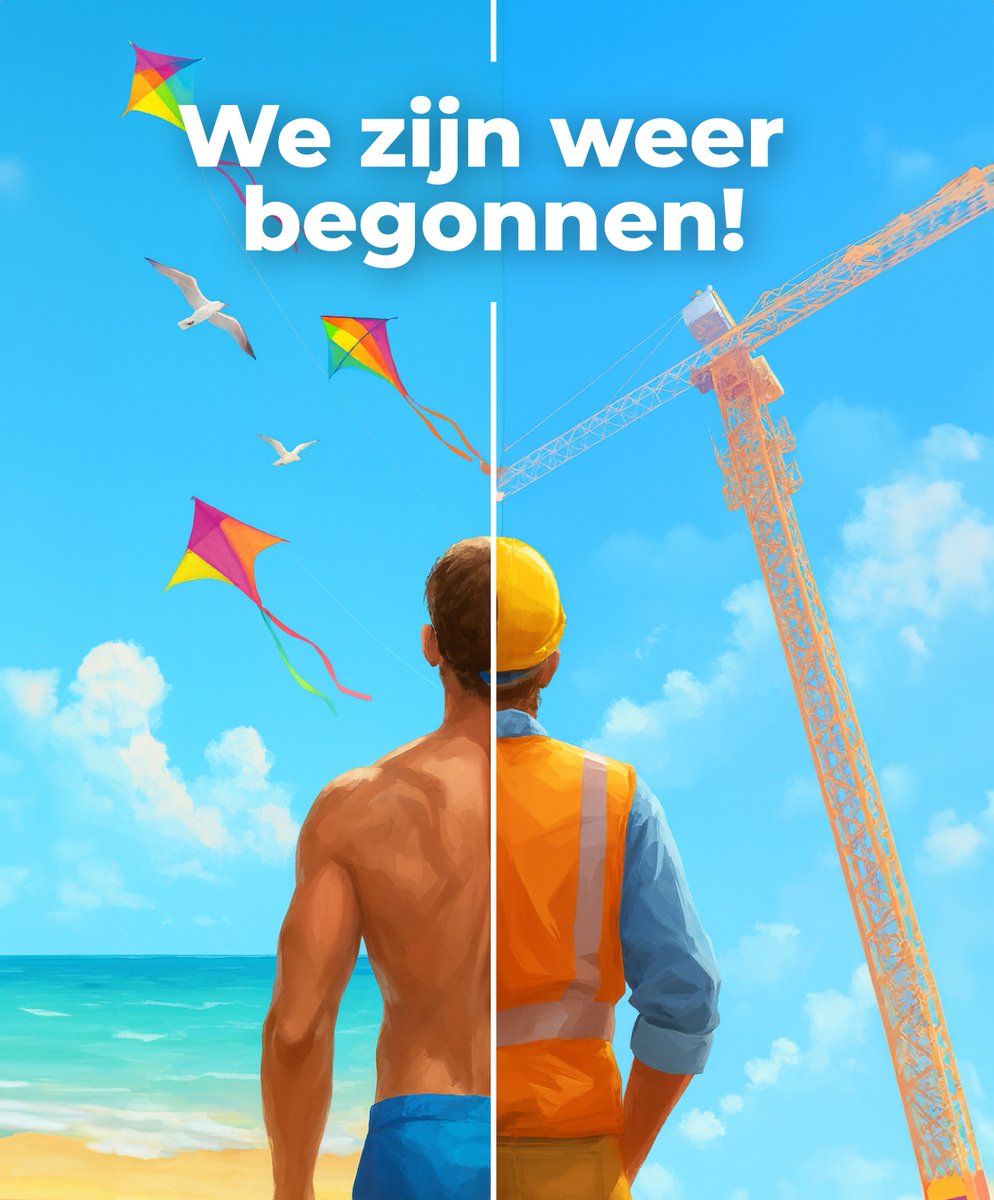 Ed_Controls's tweet image. Van zandkastelen bouwen naar stevige funderingen leggen! ⛱️

Welkom terug op de bouw! Tijd om samen meters te maken – met Ed Controls aan je zijde! 💪

#WeerAanHetWerk #Bouwvak #BackToWork #EdControls