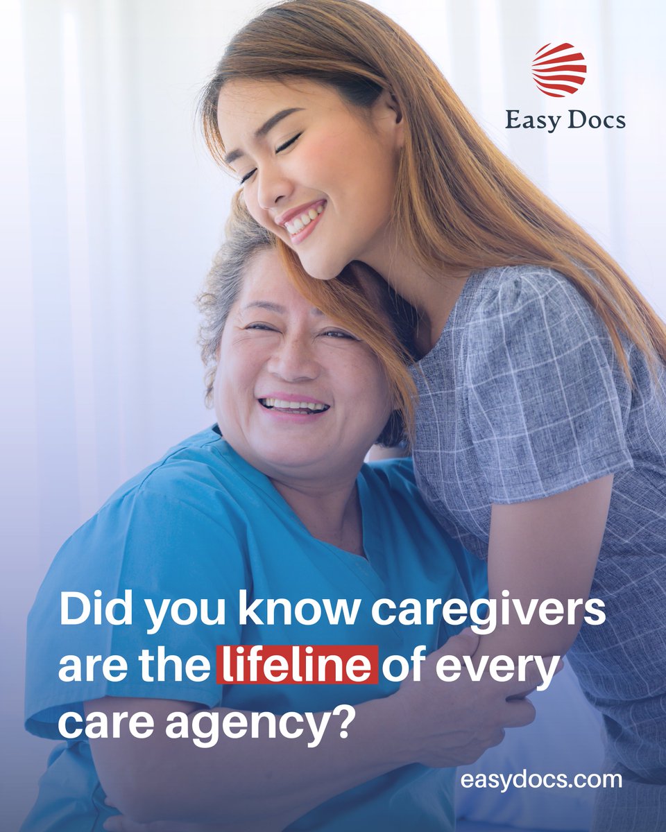 Easycaredocs's tweet image. They’re the ones who spend time with clients daily, offering not just help with personal tasks but kindness, comfort, and trust. From assisting with daily activities to providing emotional support, caregivers make a real difference in people’s lives.