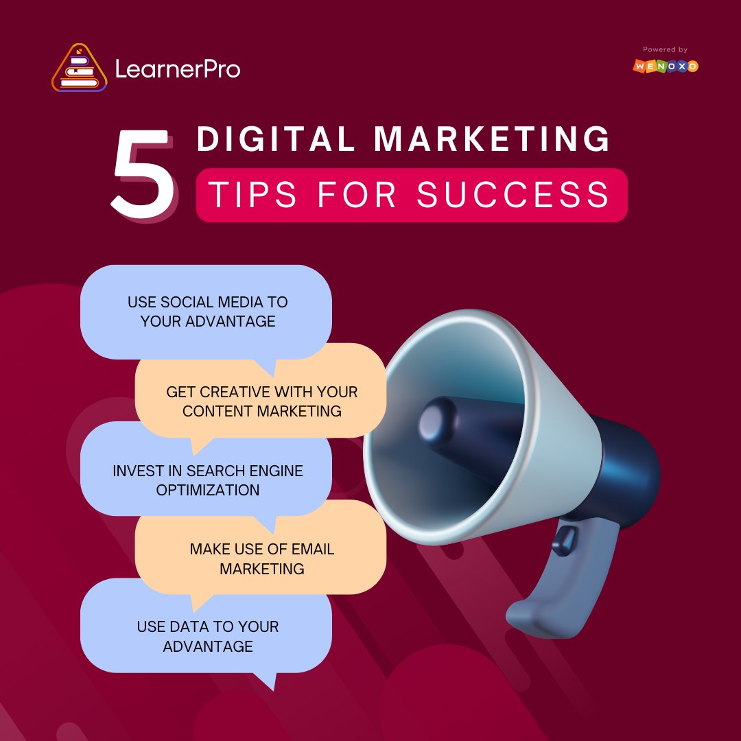 learnerPro2023's tweet image. Learning never stops! Upgrade your skills with LearnerPro’s digital marketing insights. 💡#learnerpro #learnwithus #skillup #keeplearning #growwithlearnerpro
