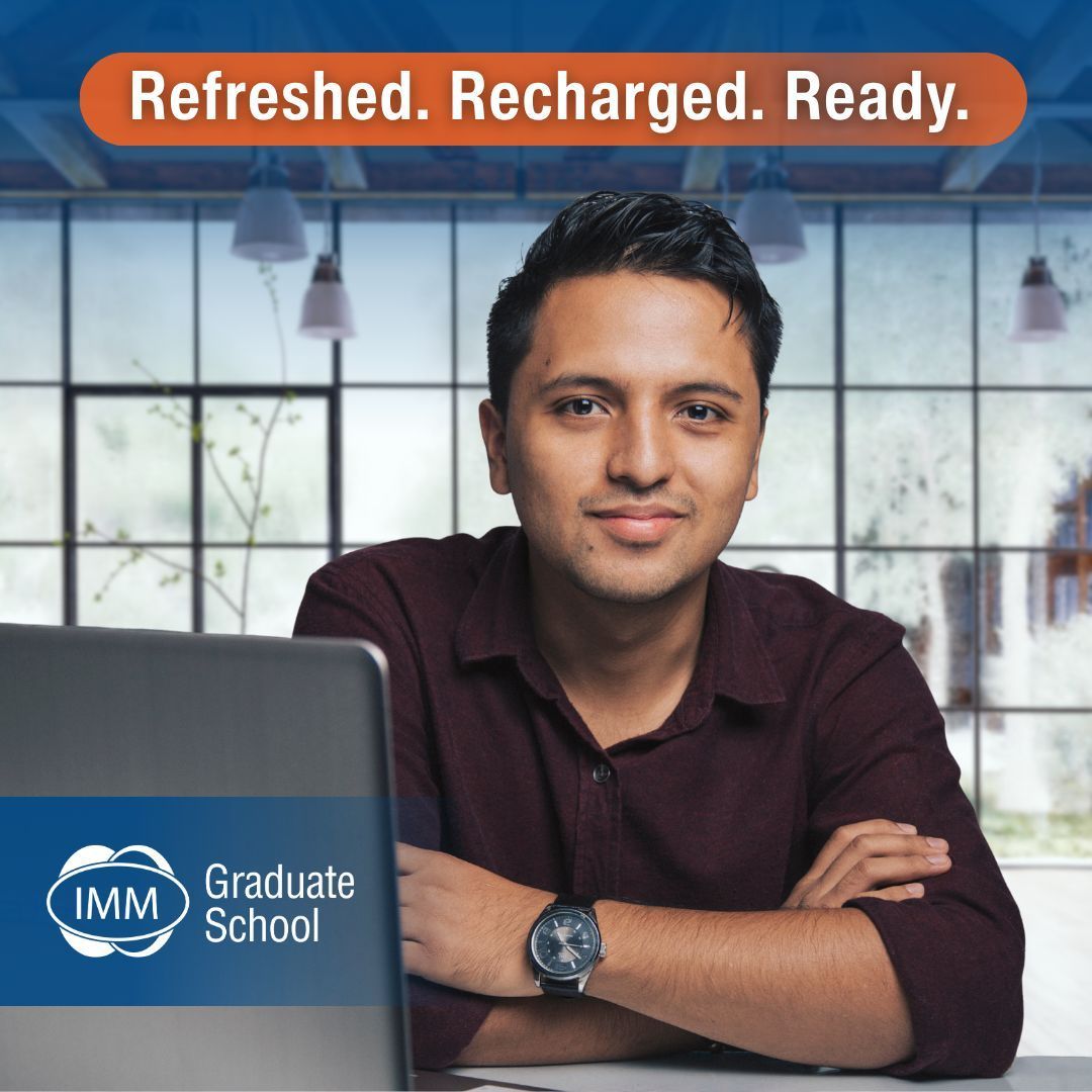 IMM_GSM's tweet image. Welcome back from the break! 🎉

Ready to dive into the rest of Semester 2? Let’s finish strong and make the most of this time. #IMMGraduateSchool #Semester2 #FreshStart