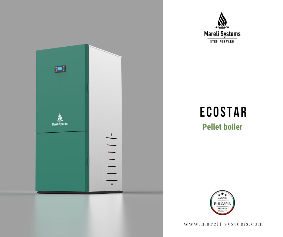 MareliSystems's tweet photo. ECOSTAR pellet boiler – compact, efficient, sustainable.
A reliable choice for modern and sustainable heating. 
#Heating #Pellets #MareliSystems https://t.co/DuiLe8nbcp