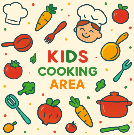 Kids Cooking Area tweet media