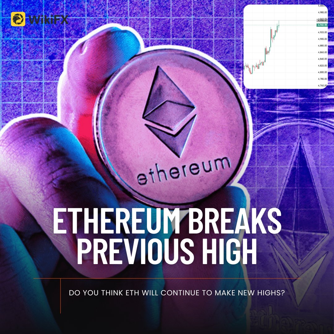 $ETH pulled back after breaking its previous high,
do you think it will continue to reach new highs?

Use WikiFX 📲 your essential tool on the investment journey!
wikifx.me/en/?source=emi…