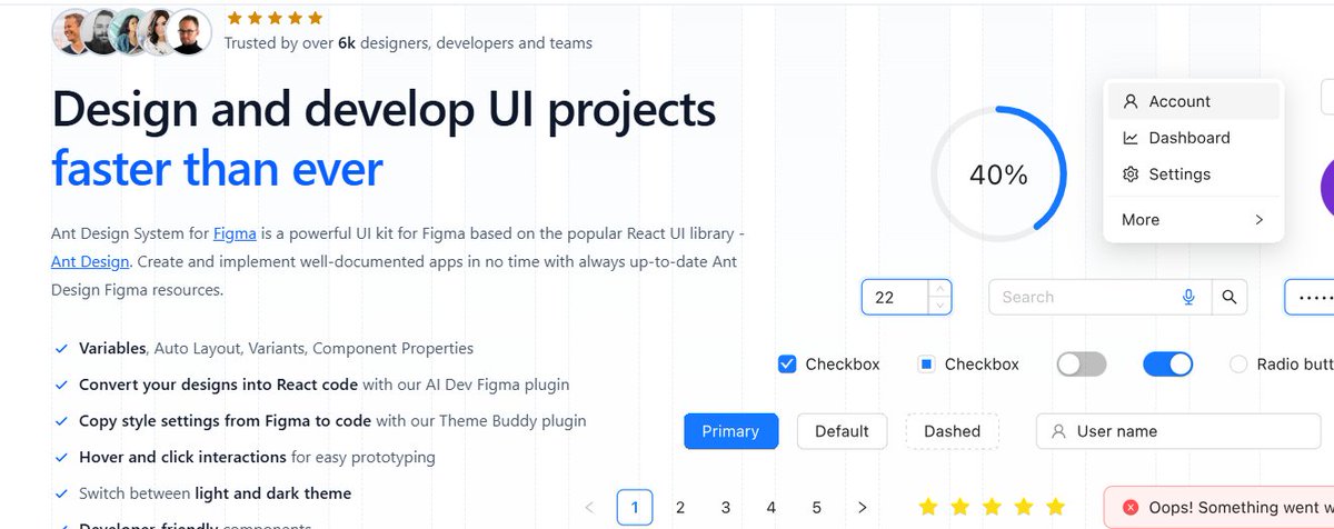 KhadimH63318150's tweet image. Ant Design System for Figma: Revolutionizing Design and Development
bizsqueezy.site/ant-design-sys…
#AntDesignSystem #FigmaUI #UIDesignTools #FigmaDesignSystem #UXUIDesign #DesignWorkflow #ProductDesignTools #FigmaCommunity #UIUXInspiration #CreativeDesignProcess #eBay