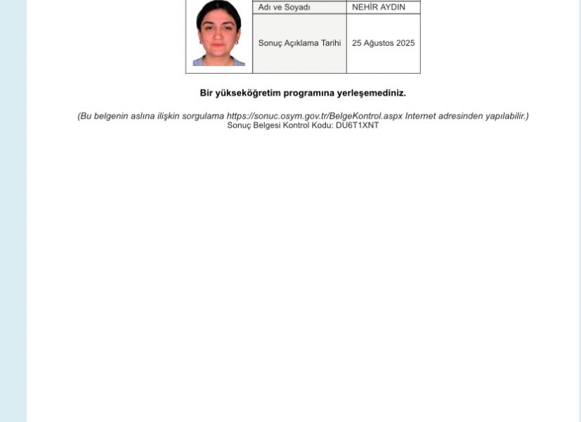 25k sayısal sıralamayla tıpa giremedim Erzincan’a kadar yazmıştım