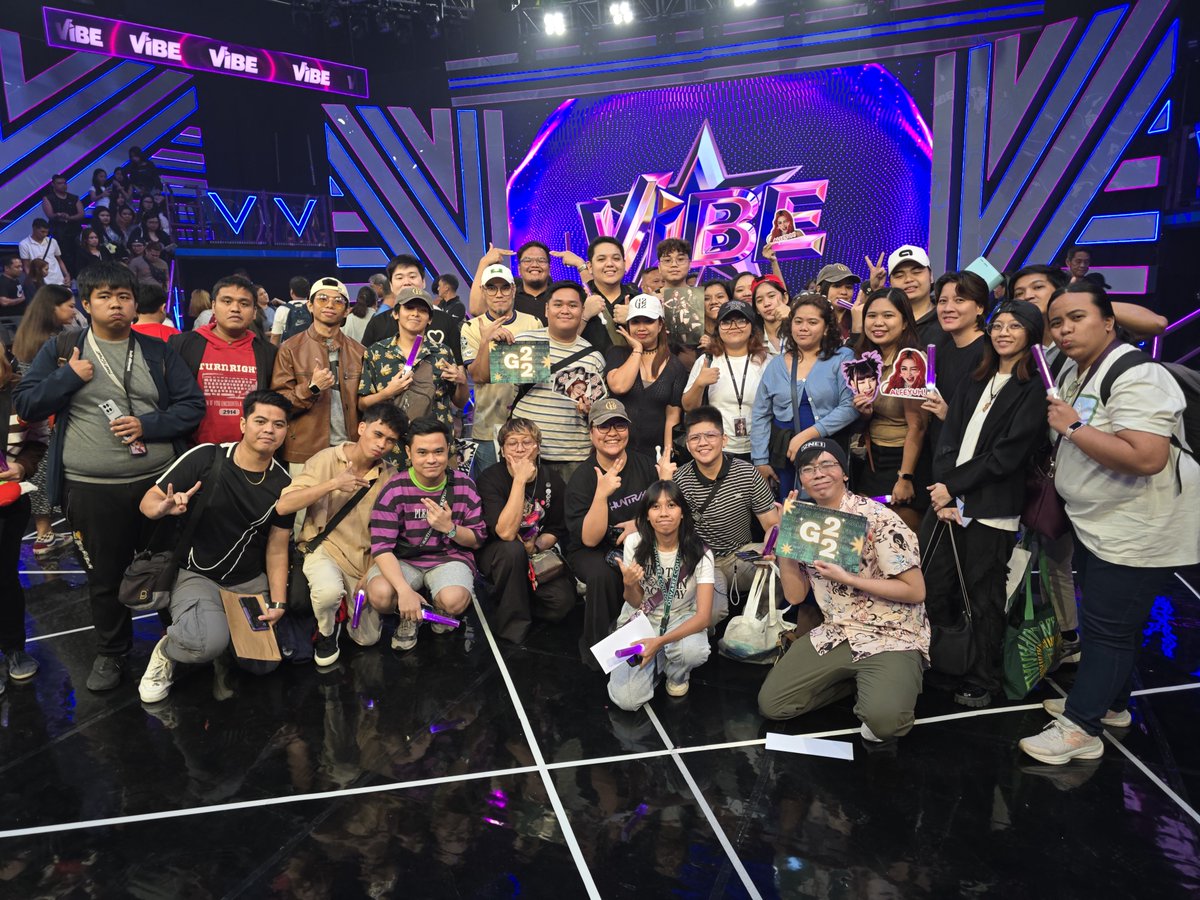 bulletsofc's tweet image. Pa-pa-pa-palaban sa cheers at energy! 💥 

Thank you, Bullets, for hyping up our Female Alphas yesterday at Vibe PH! See you at the next events 😉❤️‍🔥

G22 ON VIBEPH
#VibePH #VibeTV5