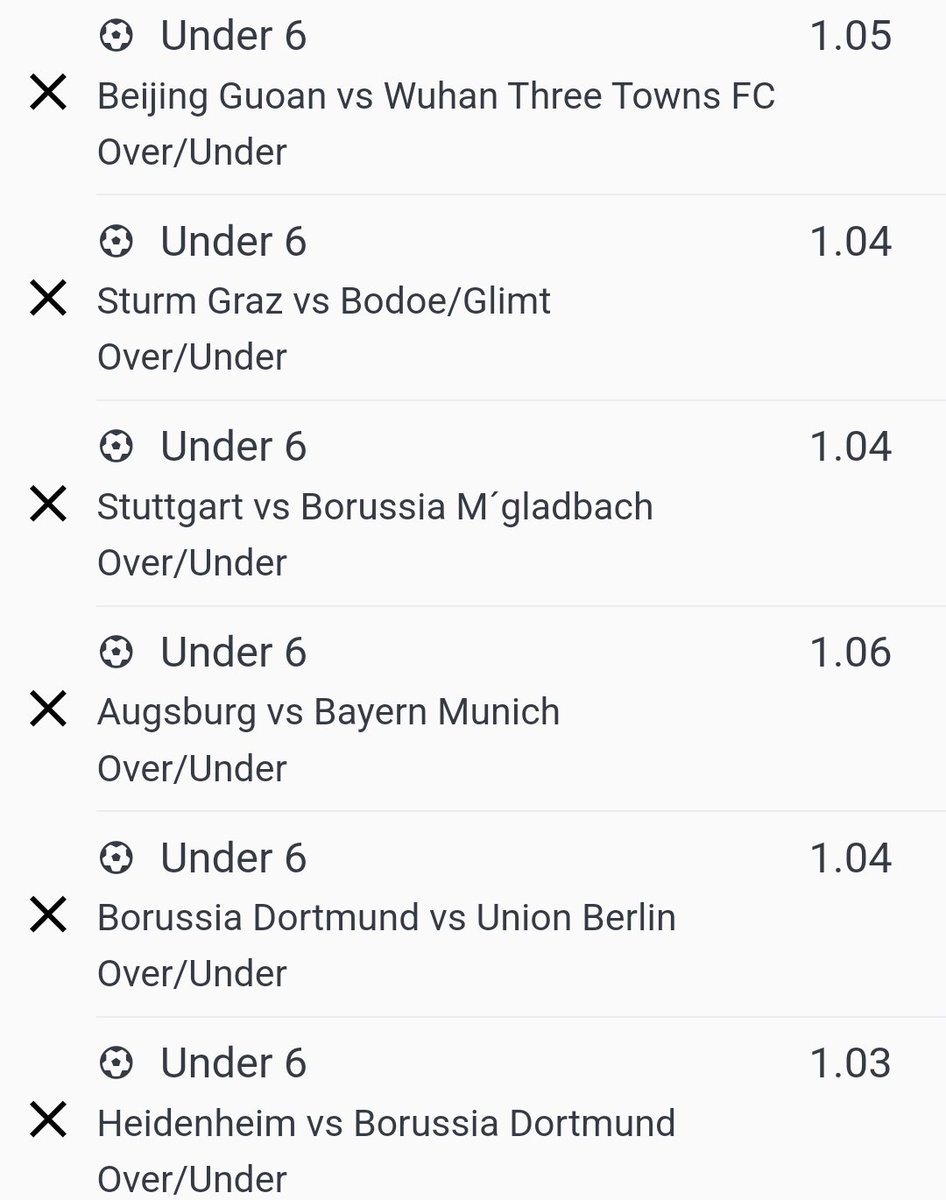 Under 6 goals To win 125M On Sportybet Ready🍀

Code is Ready Who is Ready?
Give me 500 likes &amp; let all my followers win Code posted👉t.me/+pqGKNZhW5OA3Z…