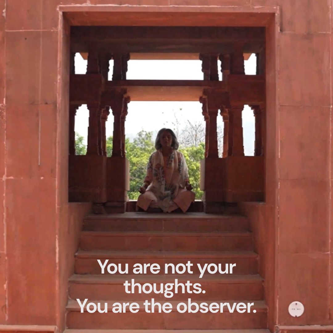 Ashu Khanna (@iamashukhanna) on Twitter photo Watch your mind today, not from inside it, but from awareness.
That’s freedom.
#AshuKhanna #MindfulObserver #InnerFreedom #JoyTrain
<a href="/IamBalashan1980/">The Road to Success is Under Construction</a> <a href="/BestEverYou/">Elizabeth Guarino</a> <a href="/CurieuxExplorer/">Dev Khanna</a> <a href="/MarkCCrowley/">Mark C. Crowley</a> <a href="/PramodDrSolanki/">Pramod</a> <a href="/KariJoys/">Kari Joys MS</a> Watch your mind today, not from inside it, but from awareness.
That’s freedom.
#AshuKhanna #MindfulObserver #InnerFreedom #JoyTrain
<a href="/IamBalashan1980/">The Road to Success is Under Construction</a> <a href="/BestEverYou/">Elizabeth Guarino</a> <a href="/CurieuxExplorer/">Dev Khanna</a> <a href="/MarkCCrowley/">Mark C. Crowley</a> <a href="/PramodDrSolanki/">Pramod</a> <a href="/KariJoys/">Kari Joys MS</a>