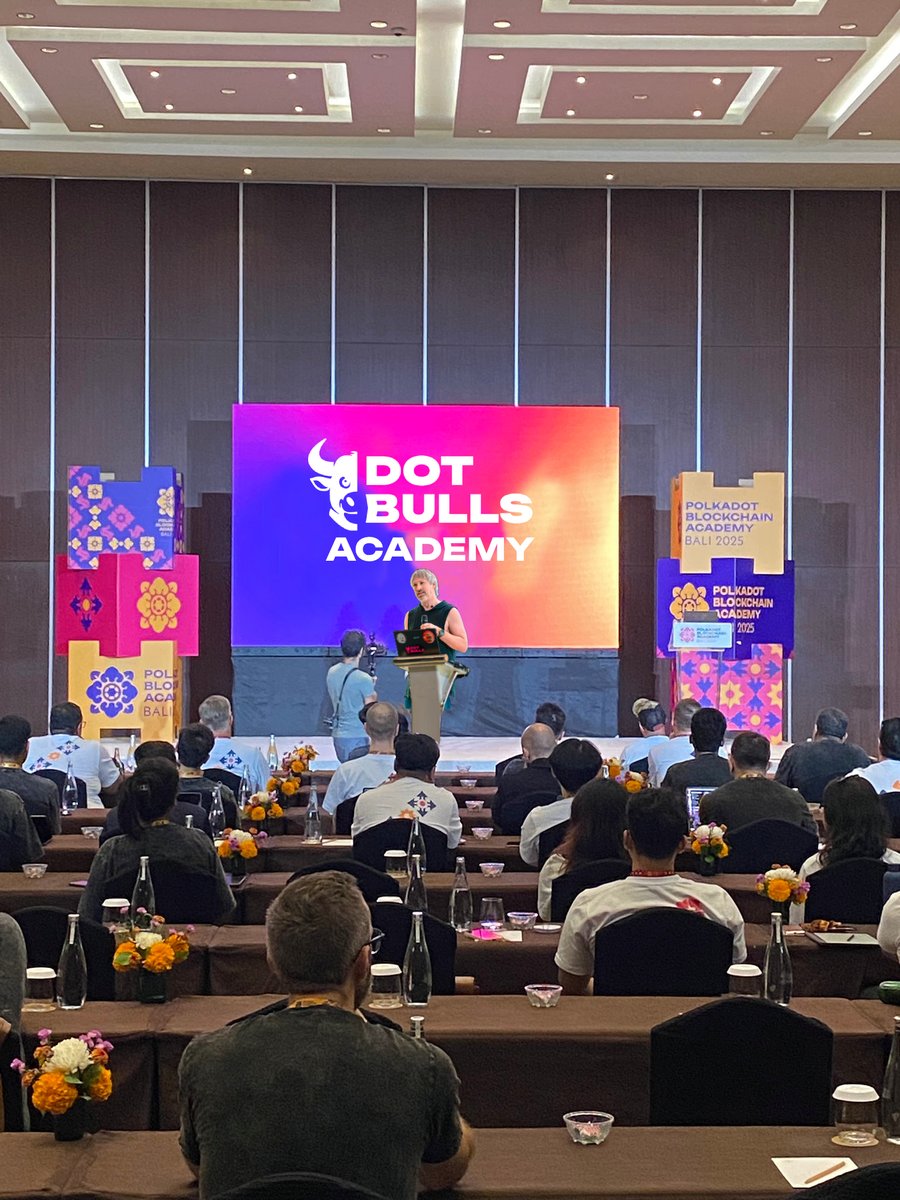 The White Rabbit (@thewhiterabbitm) on Twitter photo my wet dream?
Intro speech by <a href="/gavofyork/">Gavin Wood</a> CEO @ParityTech, architect of chaos & order
Welcome to the DOT Bulls Academy!
Protocol maxis, dapp degens, founder lunatics
This ain’t school, it’s pure bull energy.
We build, we shitpost, we charge.
Stay humble? maybe.
Stay human? my wet dream?
Intro speech by <a href="/gavofyork/">Gavin Wood</a> CEO @ParityTech, architect of chaos & order
Welcome to the DOT Bulls Academy!
Protocol maxis, dapp degens, founder lunatics
This ain’t school, it’s pure bull energy.
We build, we shitpost, we charge.
Stay humble? maybe.
Stay human?