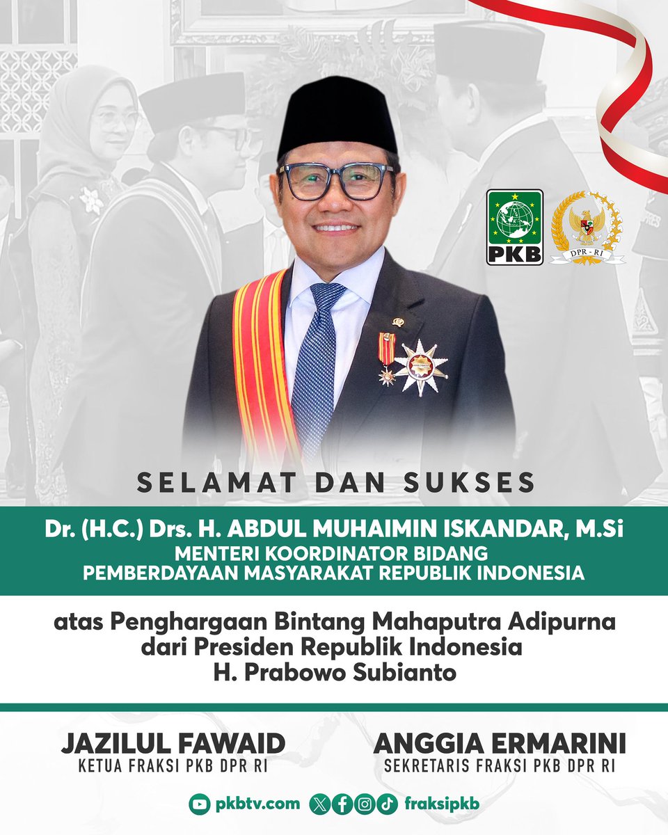 Fraksi PKB DPR RI tweet media