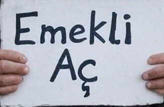 TAGIMIZ #EmekliEmekçiMaaşlarıAçlıkSınırınınAltında
👆👆👆
Market torbası boş, mutfaklar yangın yeri. Kendi halkını açlığa mahkûm eden iktidara göre "refah içindeyiz"

En temel ihtiyaçlarını karşılayamayanlar açlık ve yoklukla savaşırken neyin refahı? 

Derdimiz Geçim Gelsin