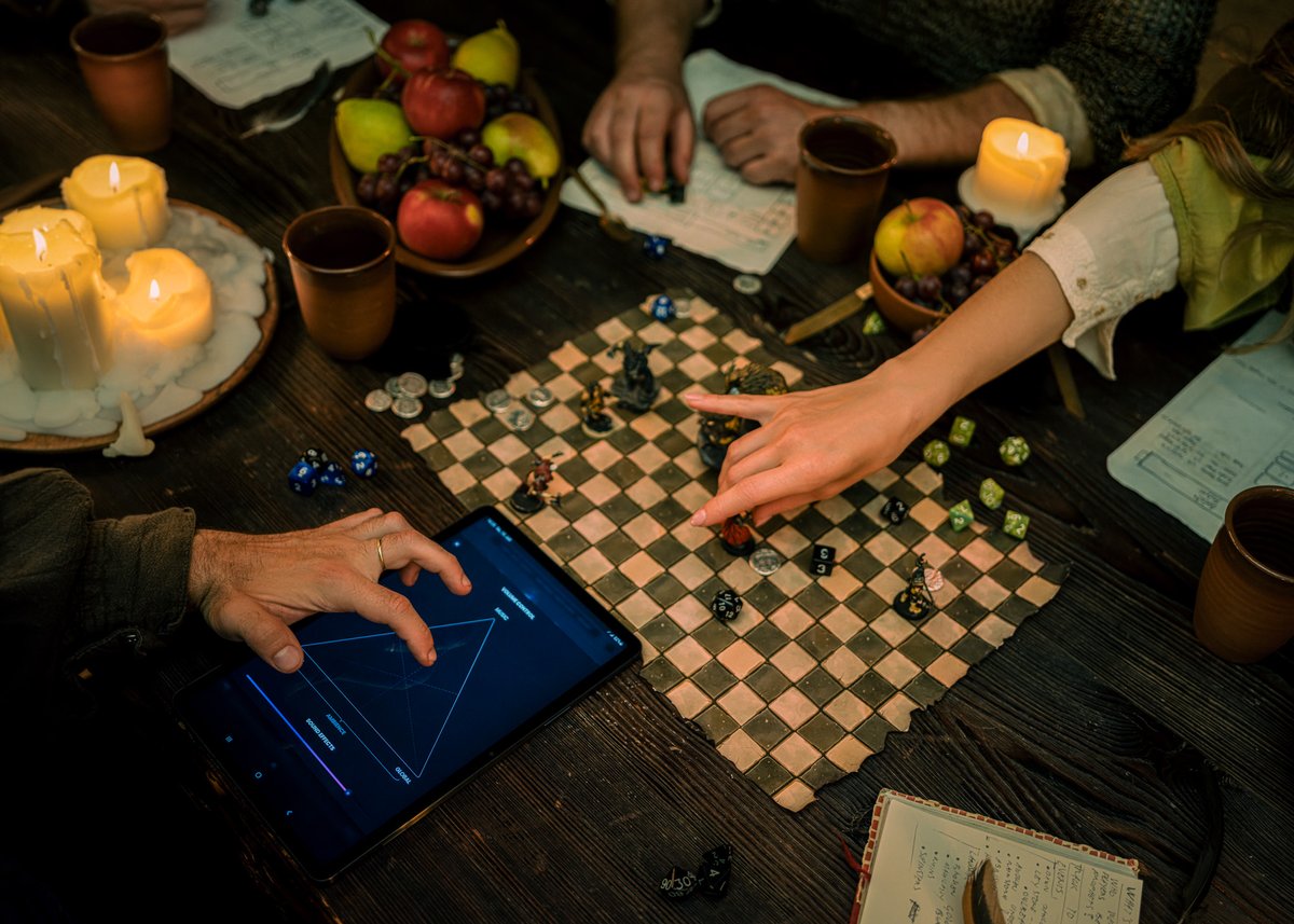 Coming together, slaying monsters and immersing the party and yourself into a whole new world is all you need sometimes - gather ’round the campfire tell your tales, with TableTone 🌟🎶
find out more: tabletone.app
#tabletop #trpg