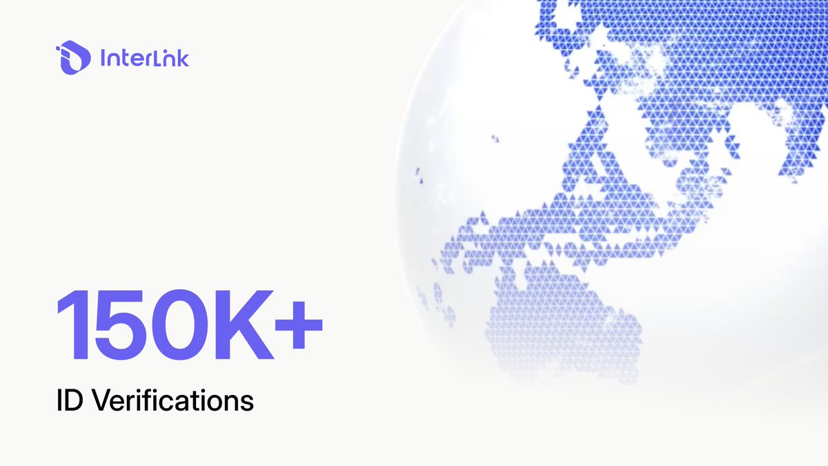 interlinklabusa's tweet image. 🧬 InterLink added 150K+ new users this week, driving the fastest growth of our real human network yet. 
#InterLink #ITLG