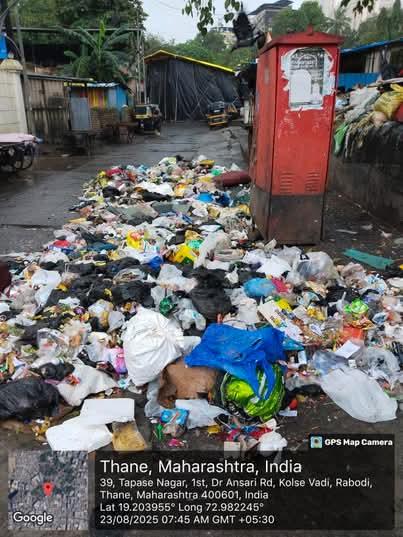 Sneha (@queenofthane) on Twitter photo Dear <a href="/TMCaTweetAway/">Thane Municipal Corporation - ठाणे महानगरपालिका</a> when are you going to clean this spot and install a proper dustbin! #thane Dear <a href="/TMCaTweetAway/">Thane Municipal Corporation - ठाणे महानगरपालिका</a> when are you going to clean this spot and install a proper dustbin! #thane