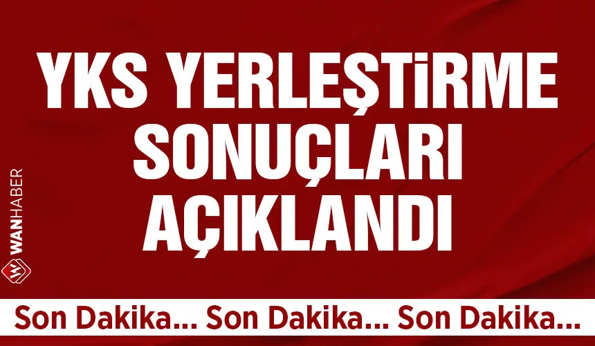 2025 YKS yerleştirme sonuçları belli oldu wanhaber.com/2025-yks-yerle…