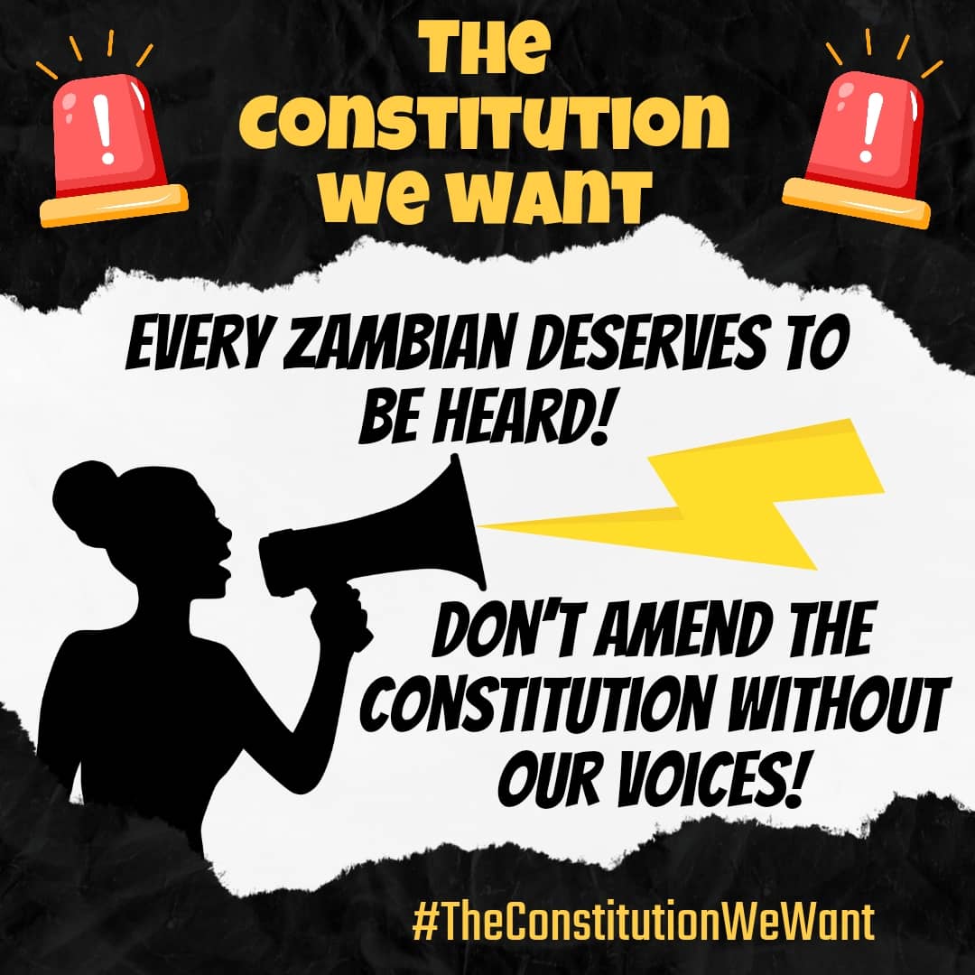 Every voice matters! The Constitution We Want must amplify the voices of women, youth, persons with disabilities &amp; ALL citizens, ensuring everyone is heard &amp; represented. No one should be left behind or silenced. #TheConstitutionWeWant