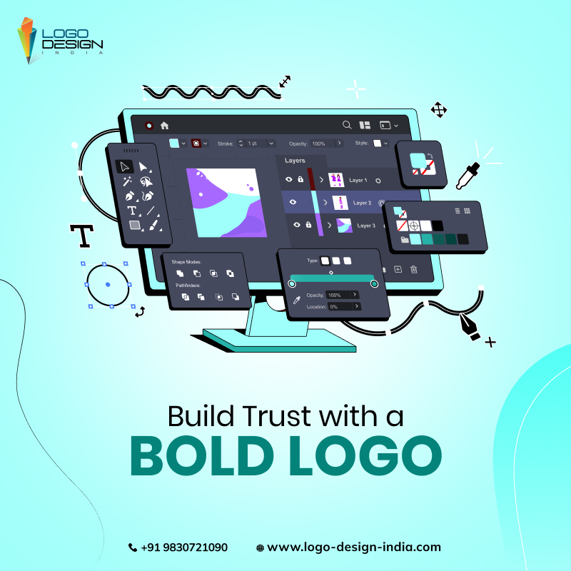 logodesigni's tweet image. Want your brand to be taken seriously? Start with a logo that commands trust. At Logo Design India, we design logos that build credibility and spark confidence. Visit logo-design-india.com and build trust with every glance.

#logodesign #logodesigncompany