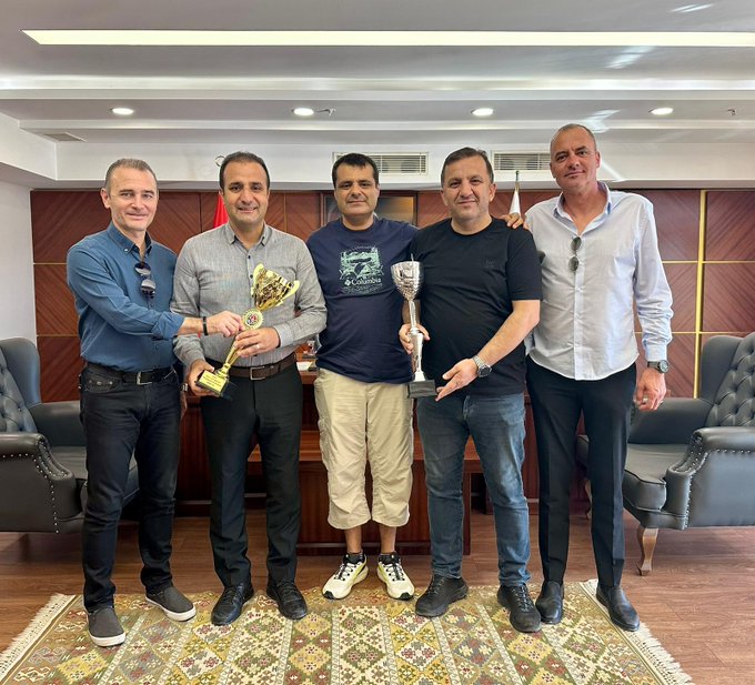 Torbalı’da Şampiyonluk Kupası Odamıza Geldi