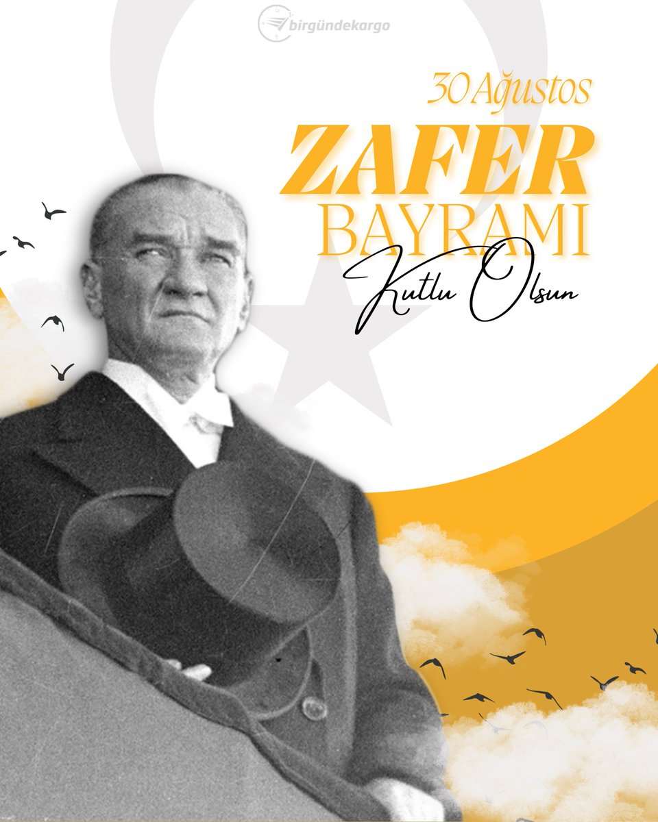 30 Ağustos Zafer Bayramı’nın 103. yıl dönümünde; bu toprakları bizlere vatan kılan başta Gazi Mustafa Kemal Atatürk olmak üzere tüm kahramanlarımızı saygı, minnet ve özlemle anıyoruz.

Zaferimizin gururu, birlik ve beraberliğimizin ışığı daim olsun.