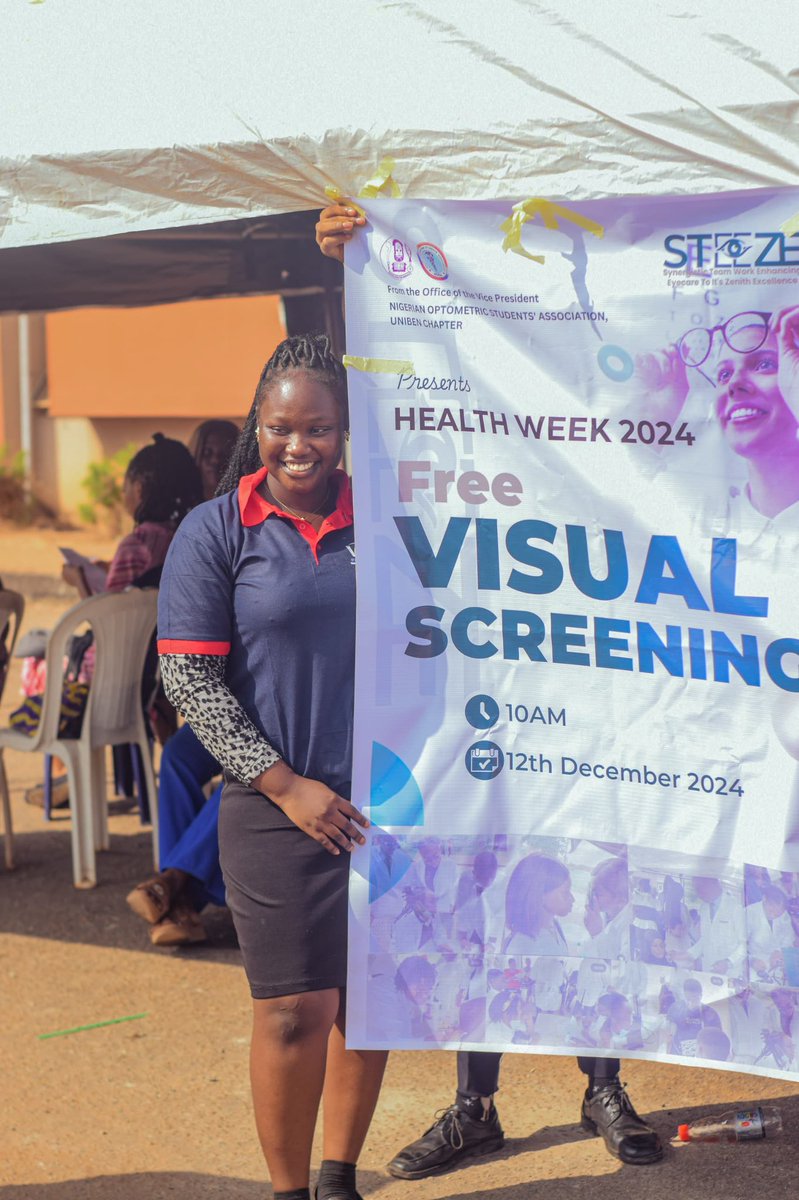 unibennosa's tweet image. Looking Back at Our Last Health Week🥼👀

Our previous health week was a huge success,many people received free eyeglasses and medications, bringing relief and brighter vision to countless individuals.

#NOSAUNIBENHEALTHWEEK25
#EyeHealth 
#Saveasight
#Saveyoursight