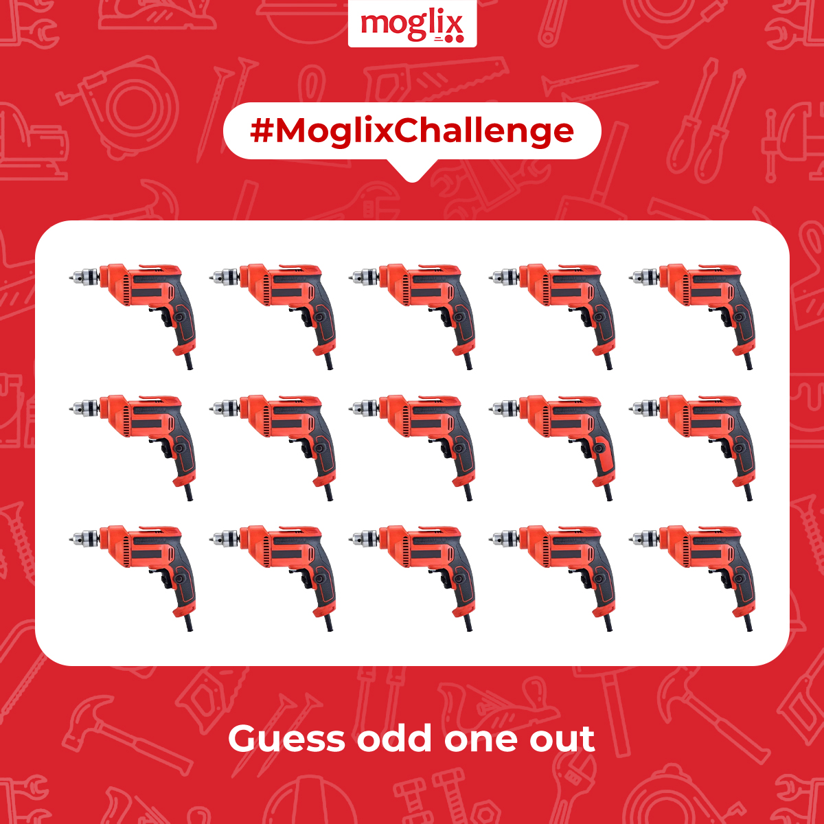 We are back with a brand NEW #MoglixChallenge 🔥

Comment down your answers below and win big 👇

5 lucky winners get exclusive #Moglix goodies 🎁

P.S.: Don’t forget to challenge your friends by 📌 tagging them in the comments!

#MoglixChallenge #quiz #Moglix #MoglixHaiNa