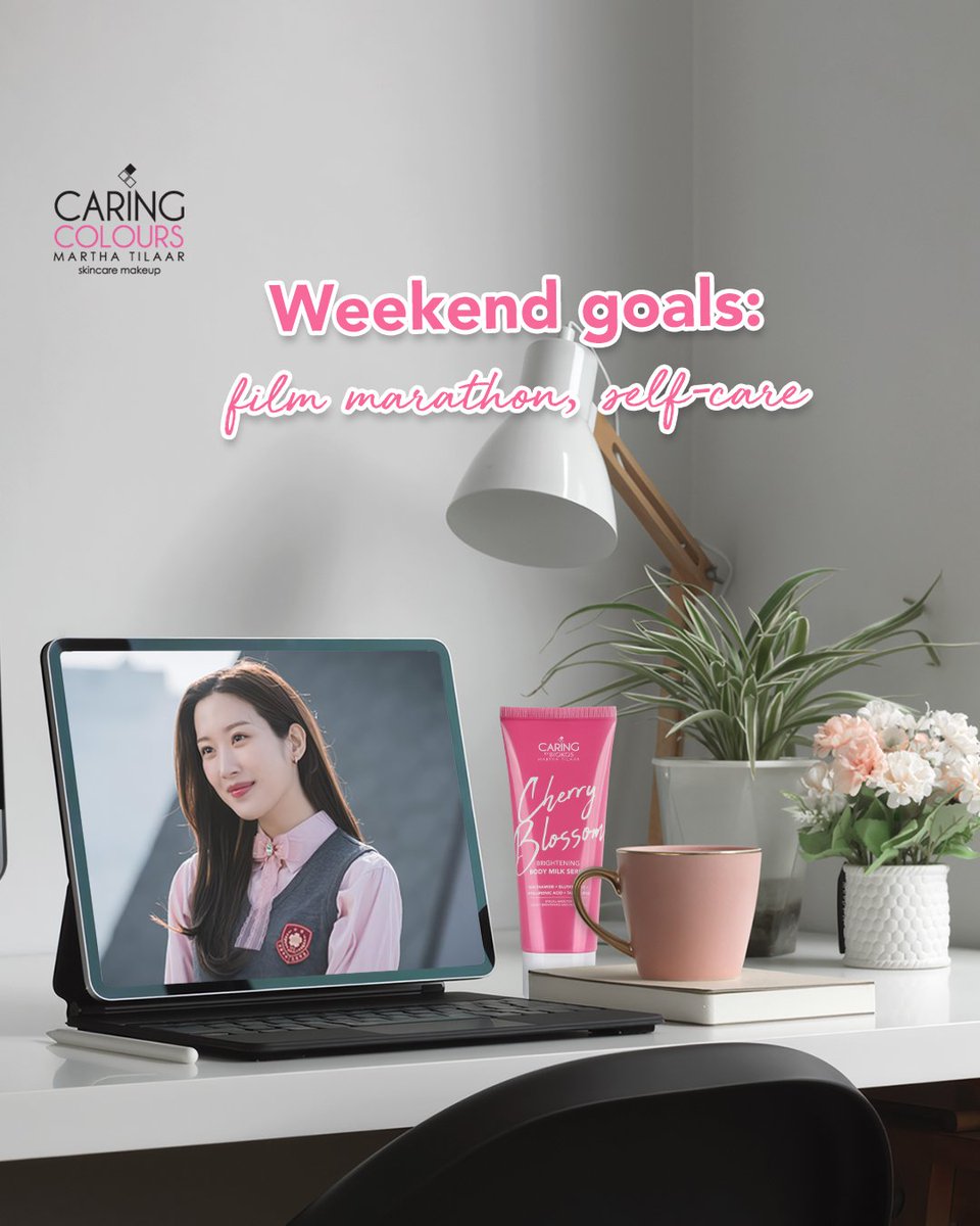 CaringColoursMT's tweet photo. Pulang dari aktivitas seharian, ganti outfit santai, lalu manjakan kulit
sambil nonton drama Korea, momen me-time yang bikin rileks
sekaligus bikin kulit tetap memikat.
#CaringColours
#nstanmencerahkan
#BeautyWithBenefit
#BrighteningBodyMilkSerum
#HealthyRadiantSkin https://t.co/gNuu10KlOI