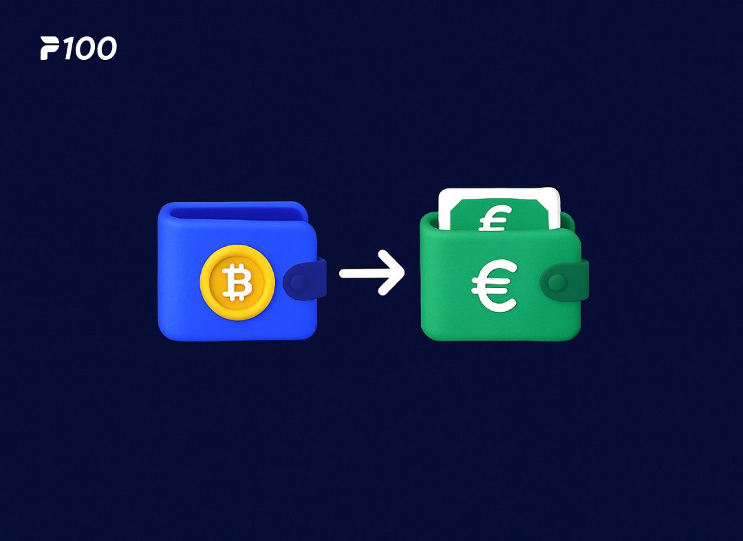 p100_app's tweet photo. GM! Have you ever struggled to transfer your assets from a crypto wallet to a fiat wallet in just a few clicks?

Check out our blog article to see how P100 makes it easy: https://t.co/qXOH5g1UeJ

#Payments #USDC #BTC #crypto #USDT https://t.co/N1QITcoRnm