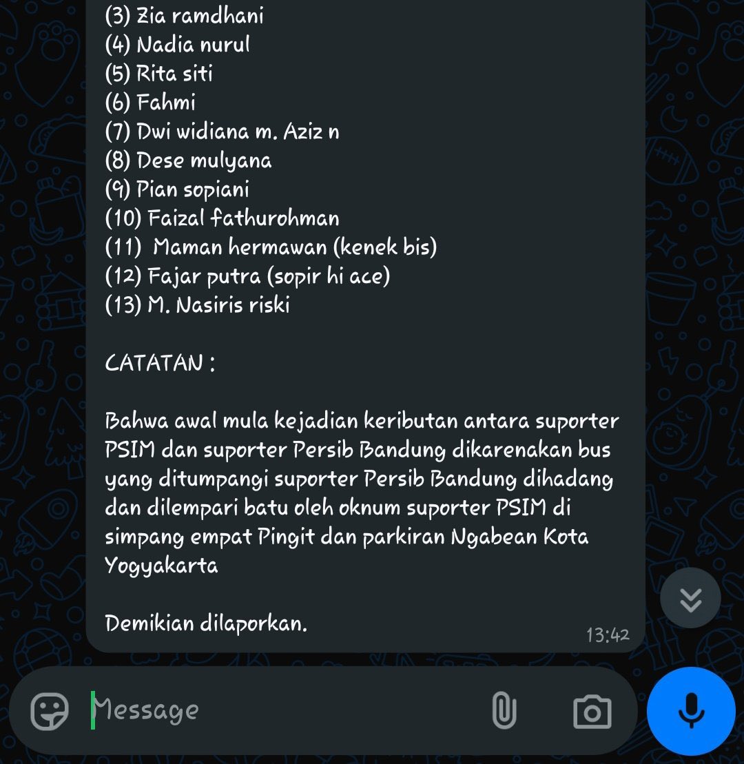 #8 

Kronologi yg di himpun dengan text
