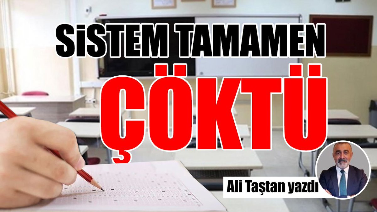 Mektepli Gazete (@mektepligazete) on Twitter photo Eğitim Uzmanı Ali Taştan yazdı: EĞİTİMDEKİ KUŞATMA!
Çöküş nasıl başladı? #meb #eğitim #eğitimsistemi #yks #lgs #teog #SonDakika <a href="/alitstn/">Ali Taştan</a>
mektepligazete.com/haber/detay/eg… Eğitim Uzmanı Ali Taştan yazdı: EĞİTİMDEKİ KUŞATMA!
Çöküş nasıl başladı? #meb #eğitim #eğitimsistemi #yks #lgs #teog #SonDakika <a href="/alitstn/">Ali Taştan</a>
mektepligazete.com/haber/detay/eg…