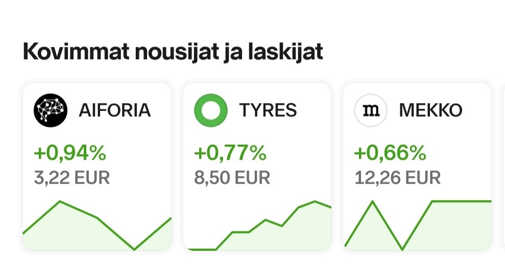 MarkoLouevuo's tweet image. Salkun suurimmat nousijat ja laskijat näin aamutuimaan. #sijoitukset #osakesäästäminen #arvopaperit #osakkeet  #säästäminen #sijoittaminen