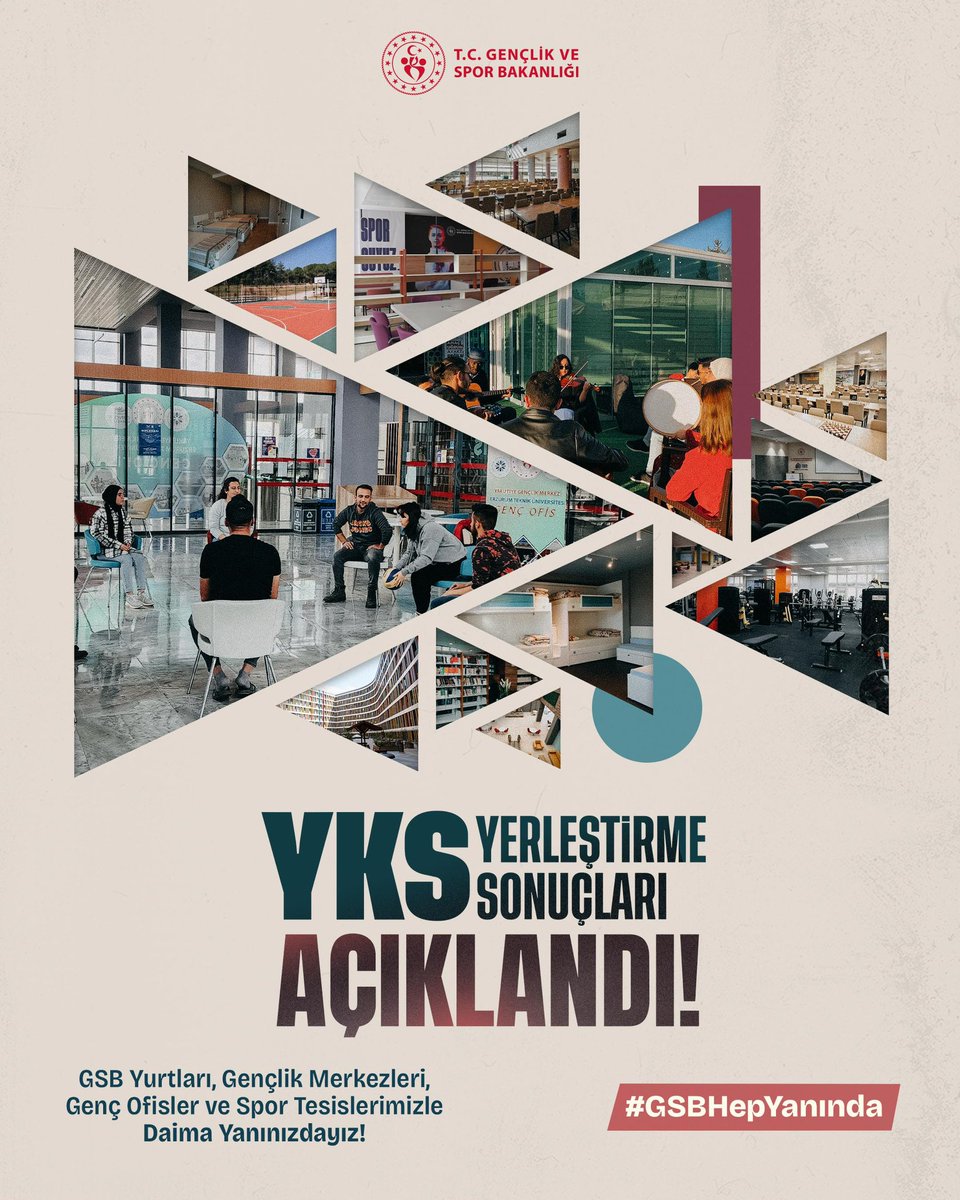 Sevgili gençler, 

YKS yerleştirme sonuçlarının hepiniz için hayırlı olmasını diliyorum.

Yeni bir başlangıca adım atan tüm kardeşlerimi gönülden tebrik ediyor; tercih ettiğiniz üniversitelerde başarılı bir öğrenim hayatı diliyorum.

Hayatınızın yeni sayfasında da tüm