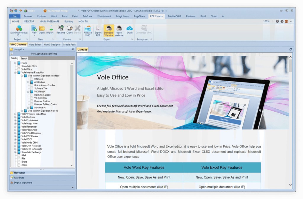 TodaysSoftware's tweet image. 80% Off – Vole PDF Creator Ultimate Edition: Lifetime License | Modular Editing, Rich Layouts, Tree Navigation, Custom Blocks, No Adobe Required – for Windows: lttr.ai/AiAw4

#PDFEditor #PDFSoftware #PDFCreator