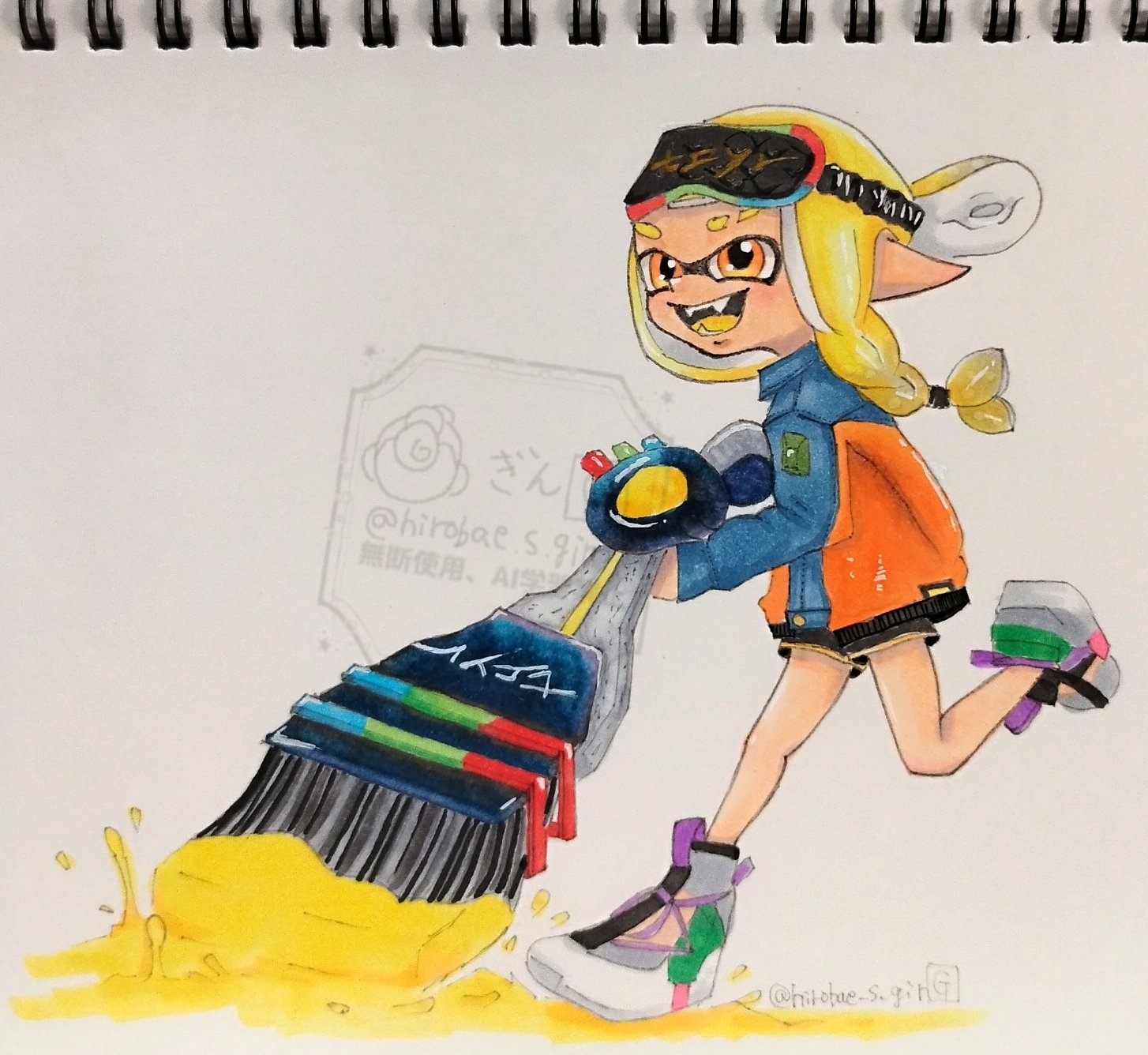 スプラトゥーン　amino Squeaky on X: 