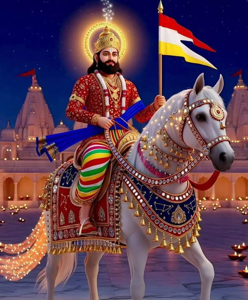 रुणिचे रा धणी बाबा रामसापीर जी का दरबार हम सब भक्तों का बेड़ा पार लगाता है। 

साम्प्रदायिक सद्भावना के लोकप्रिय लोक देवता बाबा रामसापीर के जन्मोत्सव "बाबै री बीज" की बधाई और शुभकामनाएं। 
बाबा रामसापीर सभी का भला करेंगे। 
प्रेम से बोलिए जय बाबै री, अजमल घर अवतार की जय 
🚩🚩🚩🚩🚩