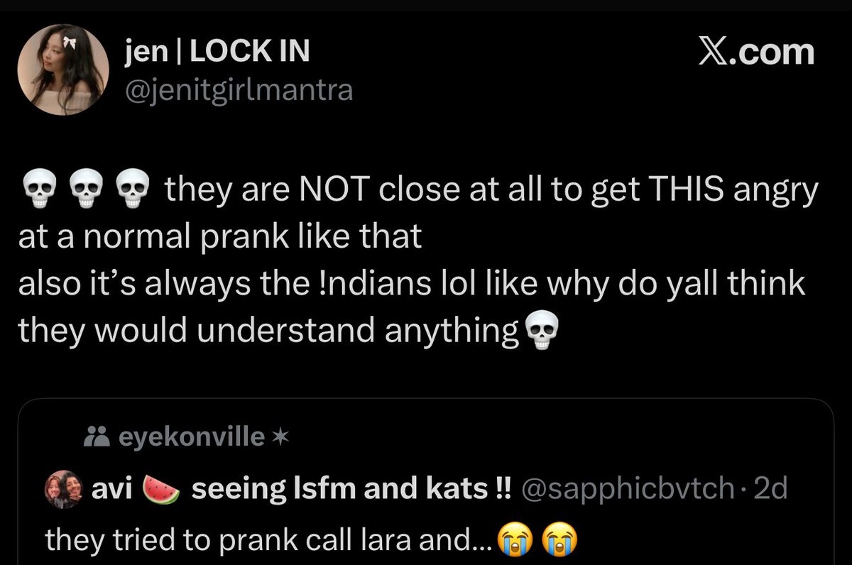 ‼️ #PROTECTKATSEYE ‼️

Block and report

Do NOT engage ⚠️

Click the 3 dots select hate then slurs &amp; tropes

🔗: x.com/jenitgirlmantr…