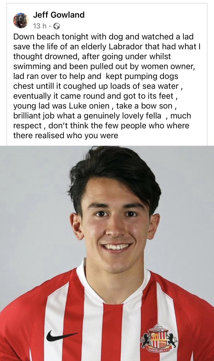 On this day in 2023 🗓️

Luke O'Nien saved a dog 🙌

HERO.