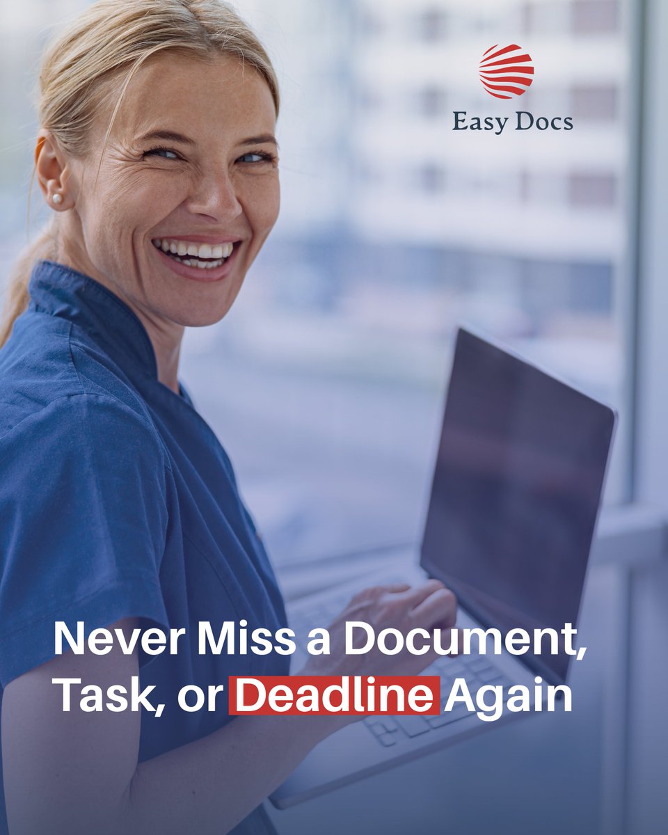 Easycaredocs's tweet image. 100% Compliance in a Single Click.
Audits don’t have to be stressful. Easy Docs shows you missing docs, pending staff tasks, and compliance risks in real time—so you’re always audit-ready. 🚀
#StayCompliant #RegulationReady #EHR #CareHomeSystems #EasyDocs