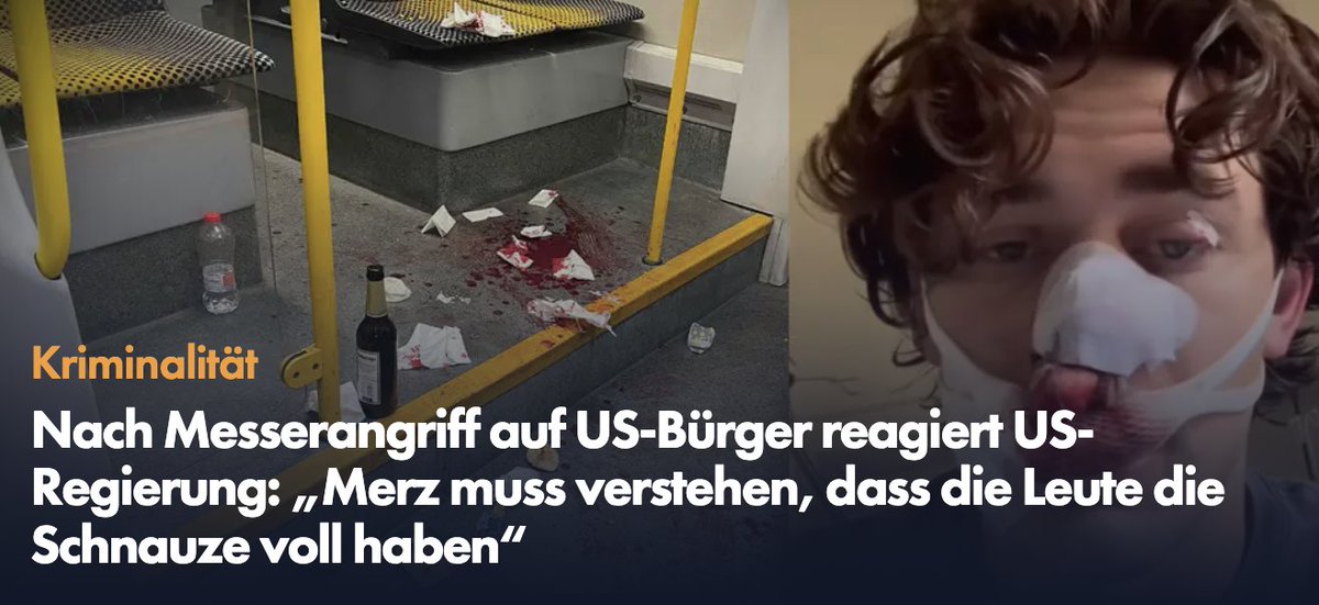 CDU-regiertes Land: Ein Syrer, der in Dresden einem US-Amerikaner Schnittwunden zufügte, war nicht nur polizeibekannt - er ist schon wieder auf freiem Fuß. Ein fatales Signal, das solche Täter als Freibrief verstehen, statt dass sie sofort abgeschoben werden!