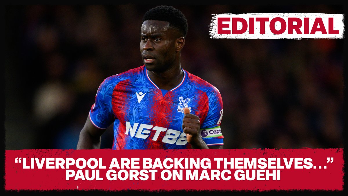 "Liverpool Are Backing Themselves..." - Paul Gorst On Chase For Marc Guehi

✍️ <a href="/JamesCranford89/">James Cranford</a> 

🔗 theredmentv.com/liverpool-are-…