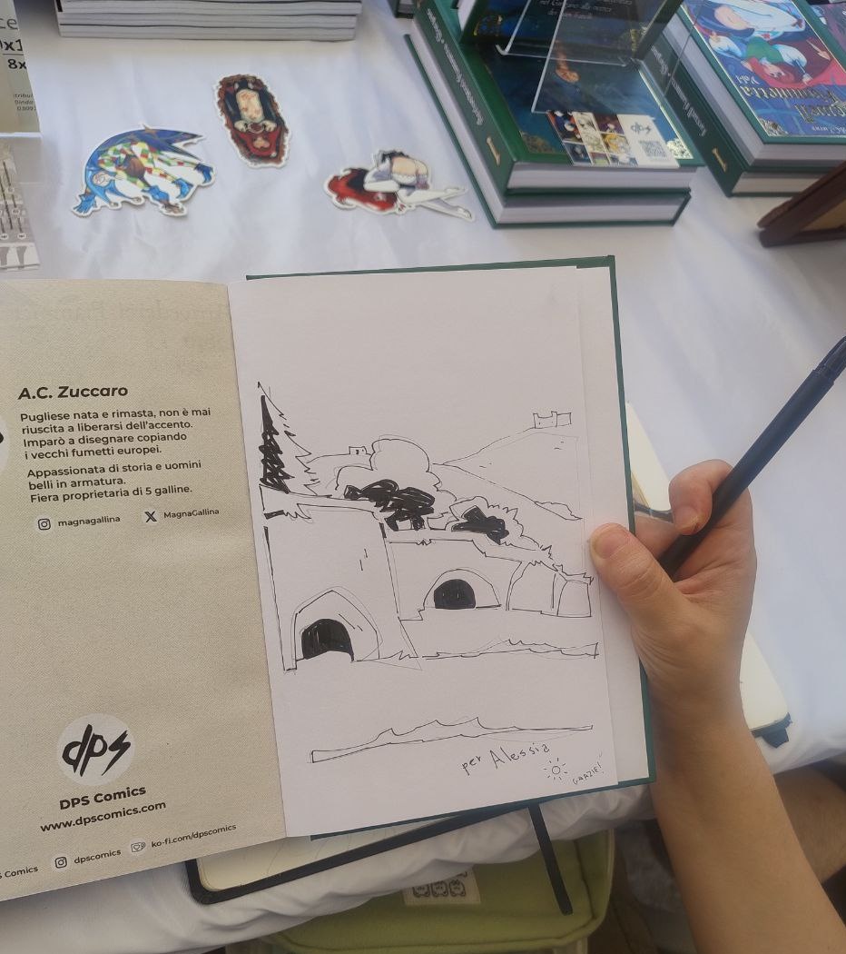 Sketches at Bicomix 🌊🔥
#comics #convention