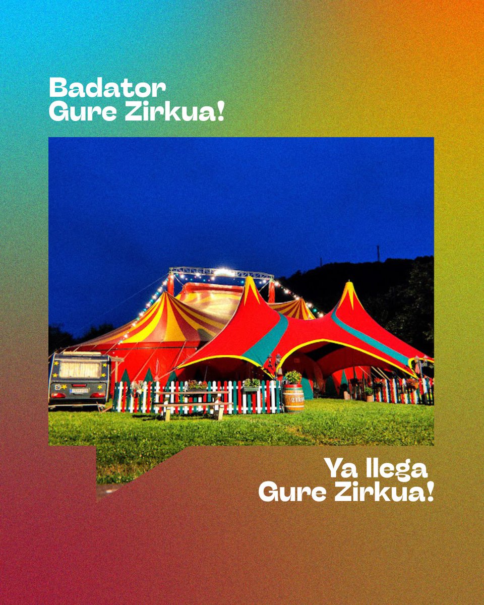 Ya llega Gure Zirkua!
huarte.es/cultura/gure-z…