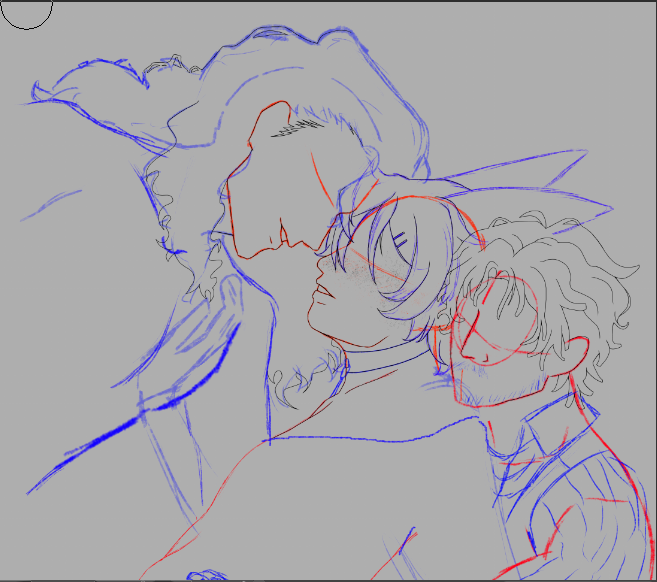 TheShyDraws's tweet photo. I need to remind myself to do daily sketches or progress on other pieces, so uh here more updates :3 https://t.co/I8wOproX1a